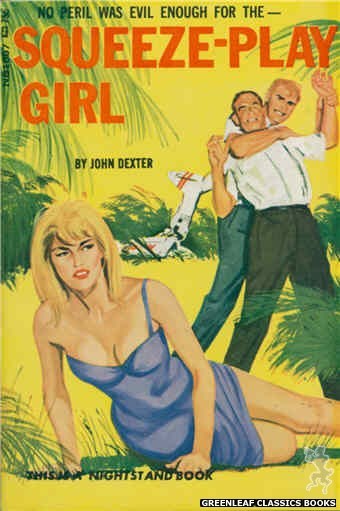 Nightstand Books NB1807 - Squeeze-Play Girl by John Dexter, cover art by Unknown (1966)