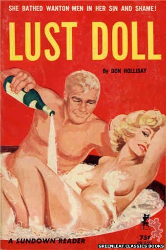 Sundown Reader SR522 - Lust Doll by Don Holliday, cover art by Unknown (1964)