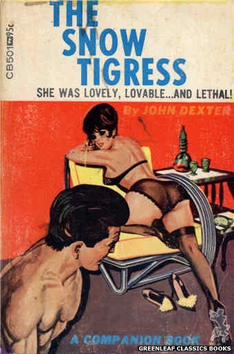Companion Books CB501 - The Snow Tigress by John Dexter, cover art by Tomas Cannizarro (1967)