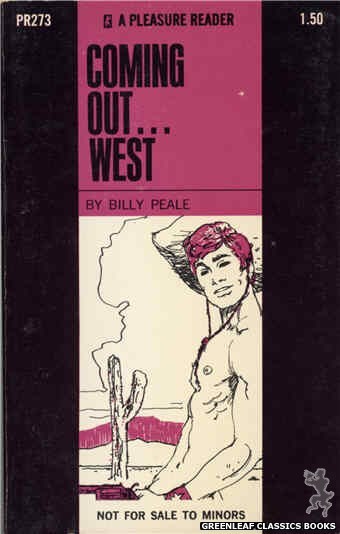 Pleasure Reader PR273 - Coming Out… West by Billy Peale, cover art by Harry Bremner (1970)