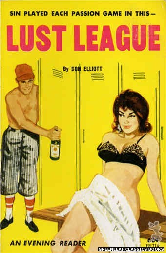 Evening Reader ER714 - Lust League by Don Elliott, cover art by Unknown (1963)