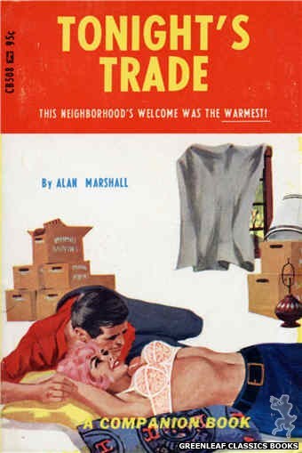 Companion Books CB508 - Tonight's Trade by Alan Marshall, cover art by Darrel Millsap (1967)