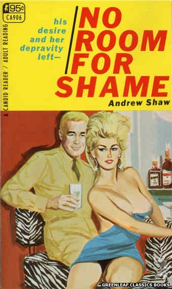 Candid Reader CA906 - No Room For Shame by Andrew Shaw, cover art by Unknown (1967)