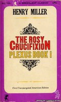 GC105 The Rosy Crucifixion-Plexus Book I by Henry Miller (1965)